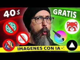 3 NUEVAS Herramientas de IA para CREAR IMAGENES [ Gratis y Sin Límites ]