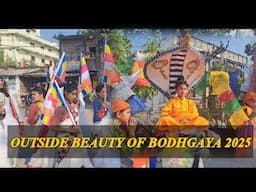 Outside beauty of Bodhgaya 2025 | #india #buddhist #pilgrimage #world #urbgd #foryou