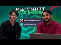 How to Use ChatGPT for Content Writing (Ft. M. Talha, ChatGPT Expert)