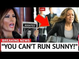 FBI Declares Sunny Hostin Most Wanted- Melania Trump Strikes With $80M Emotional Distress Lawsuit!