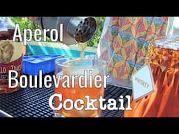 Aperol Boulevardier Cocktail