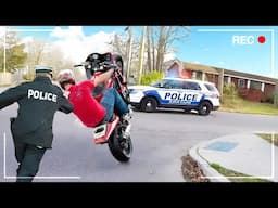 Times Cops Chased IDIOTS On Motorcycles...