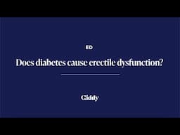 Does diabetes cause ED?