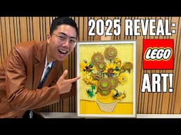 LEGO Vincent Van Gogh Sunflowers Hands-On Reveal!