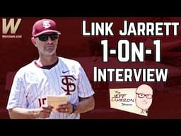 Link Jarrett FSU Baseball 1-on-1 Interview | Jeff Cameron Show | Warchant TV #FSU