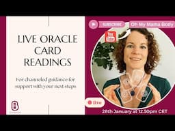 Live Card Readings and Channeled Messages for Guidance with Your Fertility Journey | Womb of Gaia