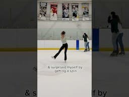 Attempting Figure Skating again after 20 years off the Ice #figureskating #iceskating #figureskater