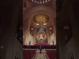 UNL Combined Choir performs at Basilica of the National Shrine of the Immaculate Conception