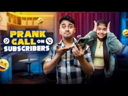 Prank call☎️ on subscribers 😬😂। Its Deep Gungun