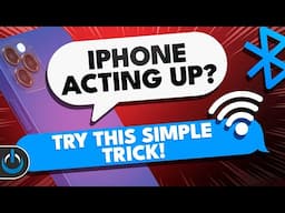 iPhone Acting STRANGE??? Try This EASY Fix!