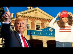 TRUMP Return to HALL of PRESIDENTS while BIDEN Robot Malfunctions - try not to laugh