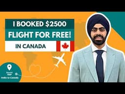 How I get FREE FLIGHTS using Credit Card Points in Canada | Hindi