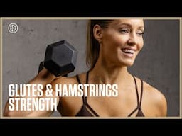 41MIN Lower Body (Glutes & Hamstrings) Strength // Day 26: HR12WEEK 5.0