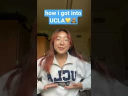 how i got into ucla (stats n stuff) #SheeranShorts #YouTubePartner