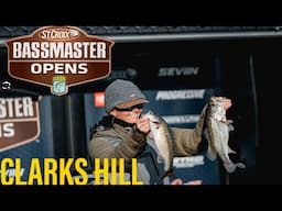 I fished my First BASSMASTER Open!! Clarks Hill Day 1