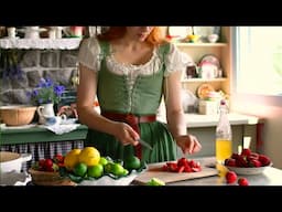 Strawberries, The Beauty of Summer: Delicious Strawberry Recipes in My Cozy Kitchen ASMR Cooking