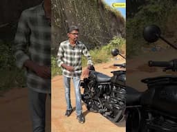 Royal Enfield Classic 350: Ride Like a King! #chakkaram #shorts #viralvideo