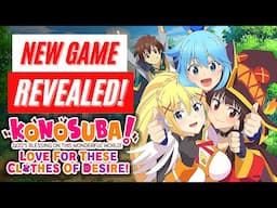 KONOSUBA God’s Blessing on This Wonderful World! Love for These Clothes of Desire Gameplay Trailer