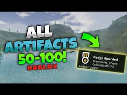 Finding *EVERY ARTIFACT* in Roblox Scuba Diving at Quill Lake (50-100)