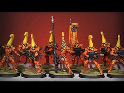 Painting INCREDIBLE miniatures with NO HIGHLIGHTS | Fire Dragons | Advanced Army Painting