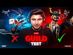 SMOOTH444 or NEW LEGEND 💀❓ NG GUILD TEST  LIVE #nonstopgaming -free fire live