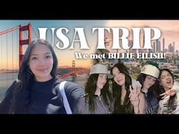 we met billie eilish! (US Trip) | Nina Stephanie