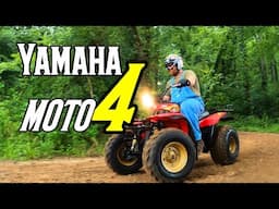 Yamaha's 1st ATV the MOTO4! ATV Retro-REVIEW