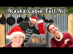 Alaskan Deck the Halls & She Tells All | Decorating our Cabin and My Sister Spills the Beans