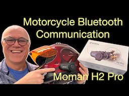 BlueTooth Motorcycle Communication - Moman H2 Pro