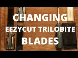 Changing EEZYCUT Trilobite Blades | Quick Scuba Tips