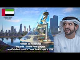 Sheikh Hamdan / فزاع FAZZA /approves  ‘Therme Dubai’ project, world’s tallest resort in Zabeel Park