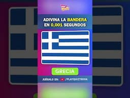 Adivina La Bandera en 0,001 Segundo ⏰👀 #2 | Play Quiz Shorts