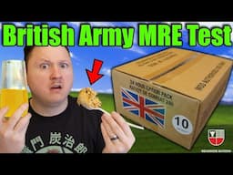 British Military Combat Ration 🇬🇧 24-HOUR MRE (ORP) Operational Ration Pack Meal Ready To Eat Review