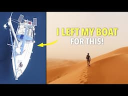 Morocco Travel Vlog! Leaving my sailboat home to explore Africa - The Nomad Sailor Ep.15