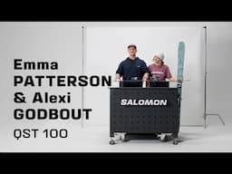 Emma Patterson and Alexi Godbout review the new QST 100 | Salomon Freeski