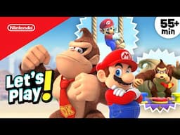 55+ Minutes of Mario vs. Donkey Kong 😎Gameplay For Kids | @playnintendo