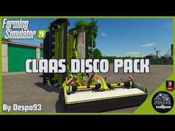 CLAAS DISCO PACK By Despo93 | Farming Simulator 25 | FS 25