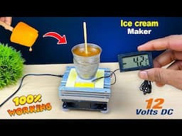 INSTANT ICE MAKING EXPERIMENT || PELTIER MODULE