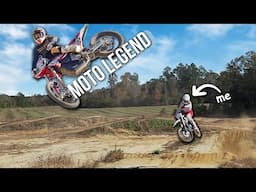 Trying to Learn Supercross ft. Josh Grant