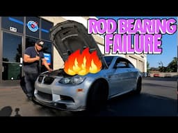 We Are BACK! Saving This #E93 #M3 From Rod Bearing FAILURE