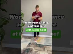 Work balance AND core with this exercise