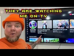 Why are they watching me on YouTube, I’m on TV!