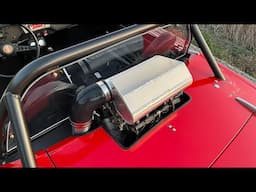 Motorcycle Powered Car - DIY Airbox