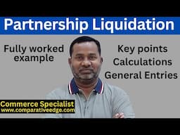 Partnership Liquidation | Dissolution of Partnerships | All basics covered | Partnership Accounting