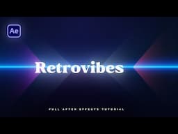 After Effects Tutorial: Retro TItle Intro in After Effects