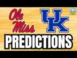 Ole Miss vs. Kentucky PREDICTION | 2024-25 SEC Basketball Predictions