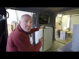 Nissan NV200 Combi Campervan conversion- Part 7c- Making and fitting a sink and storage unit