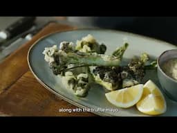 Tom Kerridge's Purple Sprouting Broccoli Tempura | M&S FOOD