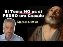 TEMA👉Salvados (sanados) para servir y dar ejemplo. Ejemplo de la suegra de Pedro. Marcos 1, 29-31