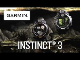 Garmin | Instinct® 3 | Montre GPS connectée et robuste conçue pour être portée partout